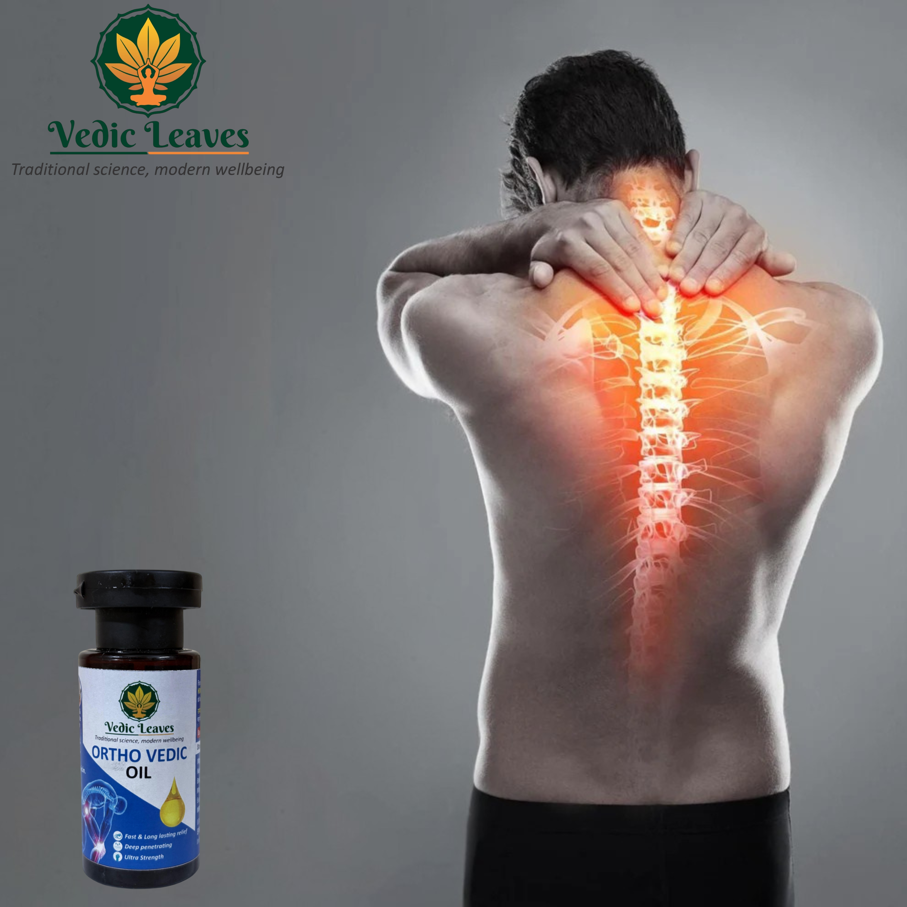 Ortho Vedic Oil.(Ultimate Pain Relief)